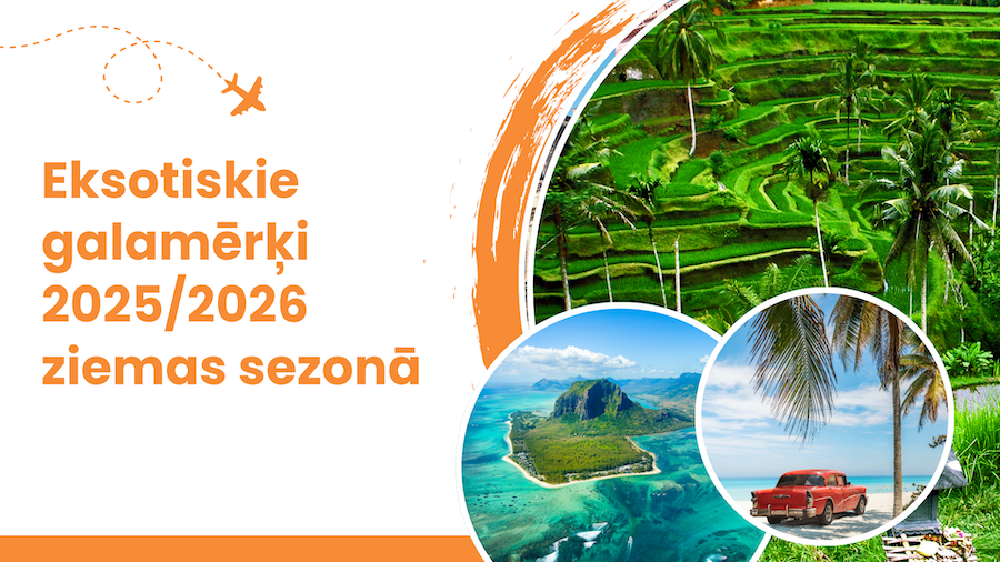 Eksotiskie galamērķi ziemas sezonā