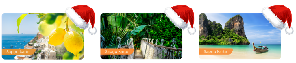 Ekskursija.lv dāvanu kartes