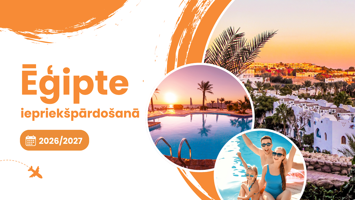 Ēģipte iepriekšpārdošanā 2026